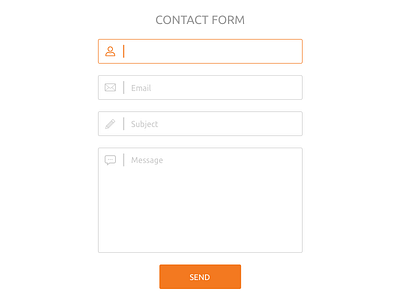 Contact Form contact contact form form form ui