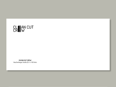 clean cut crew branding corporate design design logo