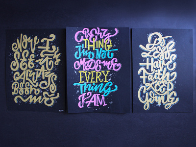 Paint Sketches calligraffiti hand lettering illustration lettering paint ben posca posca pen typography