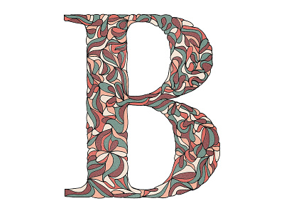 36 Days Of Type : B graphic design hand lettering illustration lettering logo logotype typography
