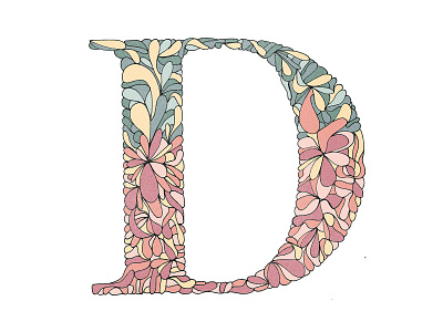 36 Days of Type : D graphic design hand lettering illustration lettering logo typography