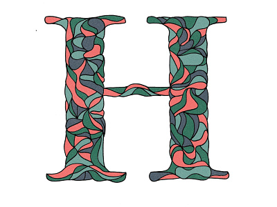 36 Days of Type : H graphic design hand-lettering illustration lettering logo typography