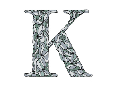 36 Days of Type : K graphic design hand-lettering illustration lettering logo typography