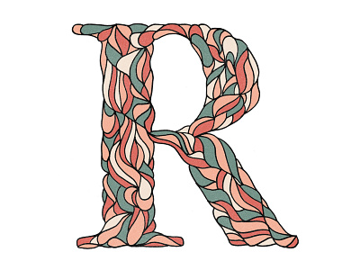 36 Days of Type : R graphic design hand-lettering illustration lettering logo typography