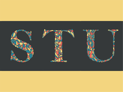 36 Days of Type S, T and U — new version 36 days of type 36 days of type 2021 alphabet typographic typography typography art