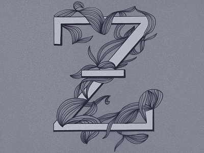 Z — 36 Days of Type vol 5 (2018) graphic design hand lettering illustration lettering typography