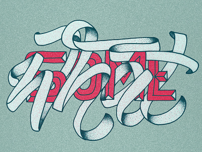 Somewhat graphic design hand lettering illustration lettering typography