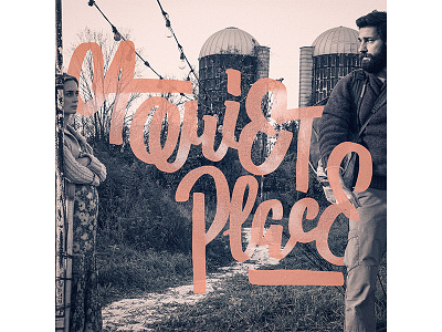 A Quiet Place film graphic design hand lettering lettering logo logotype movie typography vector