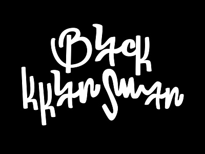 Blackkklansman film graphic design hand lettering illustration lettering logo logotype movie typography vector