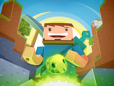 Minecraft designs, themes, templates and downloadable graphic elements on  Dribbble