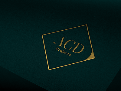 ACD Projects - New Branding branding gold illustration logo mockup professional simple vector web