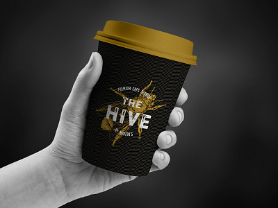 The Hive - Branding branding illustration logo mockup typography vector