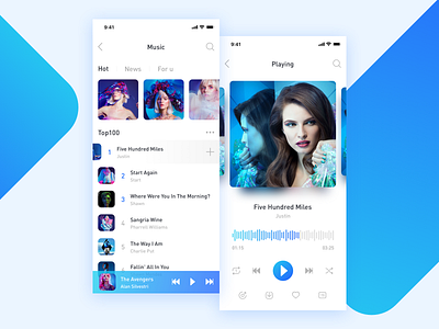 music player album app cuberto graphics icons illustration music player sketch ui ux