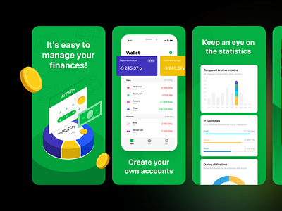 Screenshots for Cashflow (Financial App)