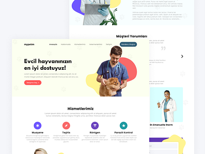 Veterinary Clinic Landing Page veterinary veterinary clinic web design