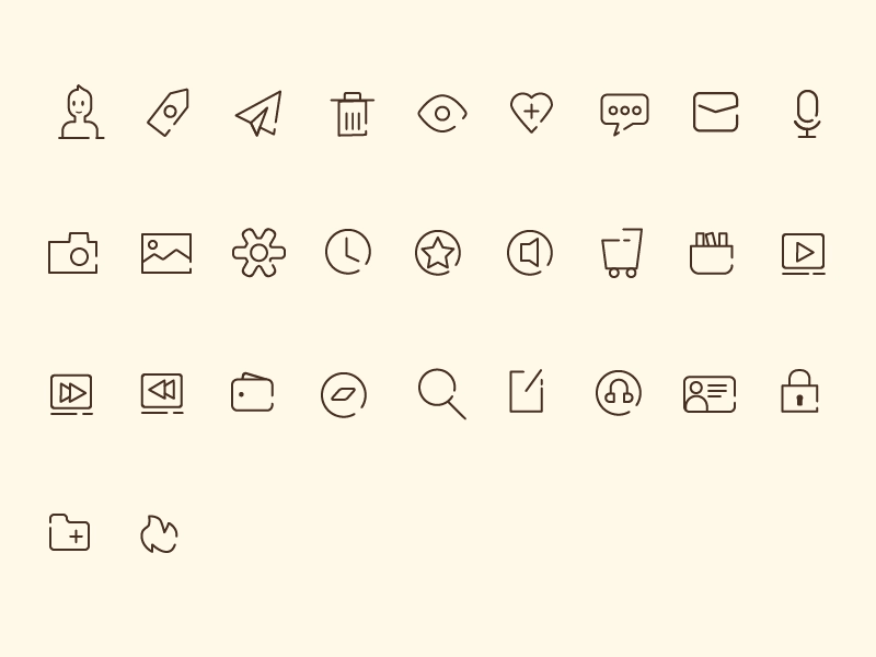 Icon app design flat icon ui ux web