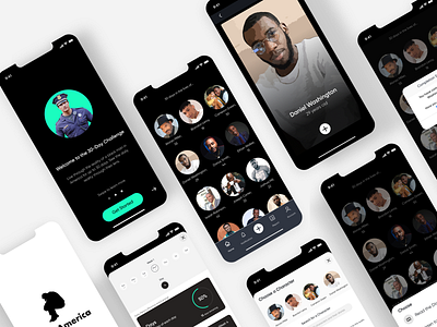 Black Lives Matter iOS App interface mobile app ui user interface ux ux design