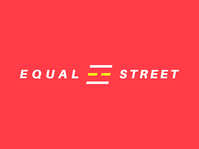 Equal Street equal logo minimal logo street art