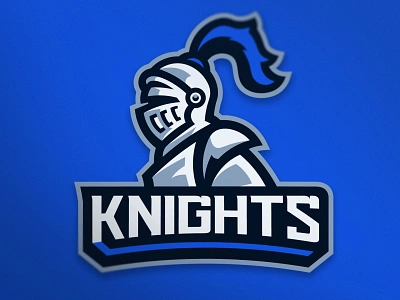 📝 Knights - Mascot Logo ✏️ branding design esports esportslogo gaming illustration knight logo knights knights logo logo logo design mascot logo vector