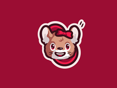 🐭 A Mouse Mascot Logo called "Rosie" ⚘ animal animal logo animalart animals branding design esports esportslogo gaming illustration logo logo design mascot logo mouse mouselogo vector