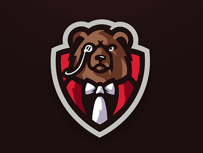 👔 Gentle Bears 🐻 animal logo animal logos bear logo bears branding design esports esportslogo gaming illustration logo logo design mascot logo vector