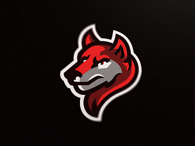 📝 Wolf - Mascot Logo ✏️