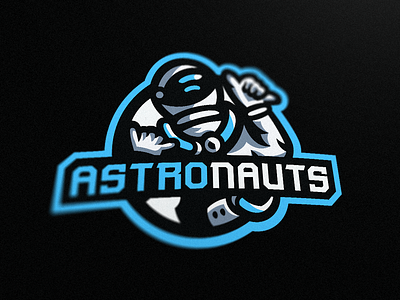 📝 Astronaut - Mascot Logo ✏️ astronaut branding design esports esportslogo gaming human illustration logo logo design mascot logo spaceman vector