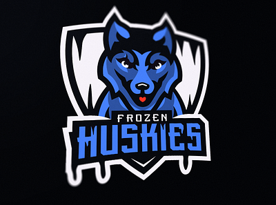 📝 Husky - Mascot Logo ✏️ animal art branding design dog dog logo esports esportslogo gaming husky husky logo illustration logo logo design mascot logo vector