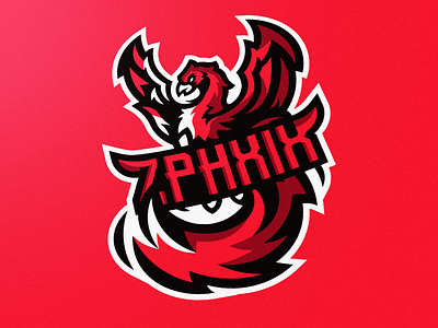 📝 Phoenix - Mascot Logo ✏️