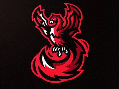 📝 Phoenix - Mascot Logo ✏️