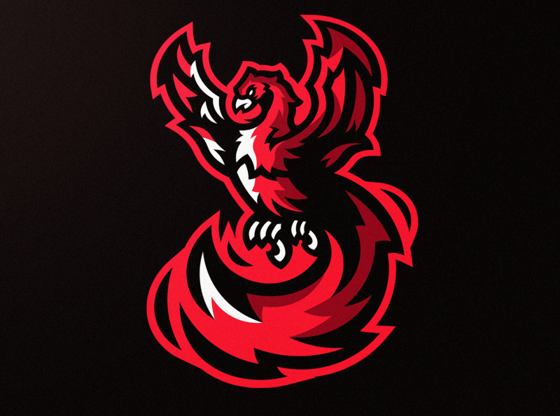 📝 Phoenix - Mascot Logo ️ by 💡 Skenox ️ on Dribbble