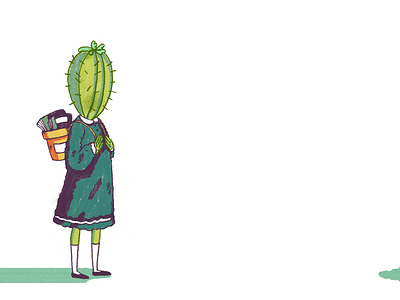 Cactus cactus childrens book green plants story storybook