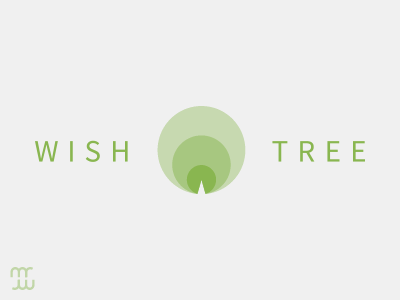 Brand: Wish Tree brand branding clean logo vector