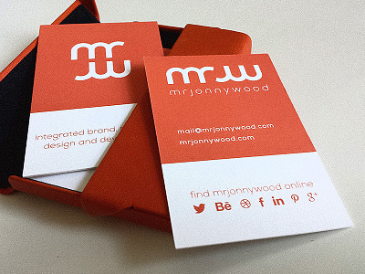 Brand new business cards!