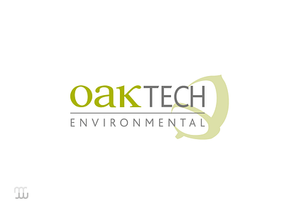 Oaktech Environmental brand design graphic design logo typography