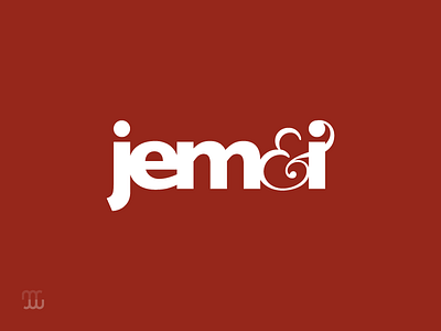 jem&i brand design graphic design logo typography