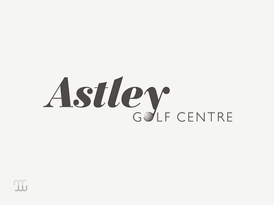 Brand: Astley Golf Centre brand brand design logo logo design