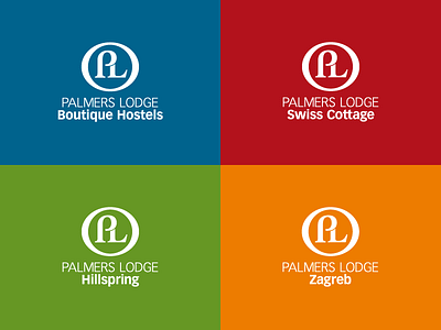 Brand: Palmers Lodges brand brand design logo logo design