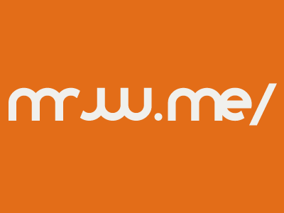 mrjw.me/ brand branding online share short url social
