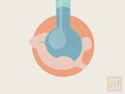 Simple, circular illustration