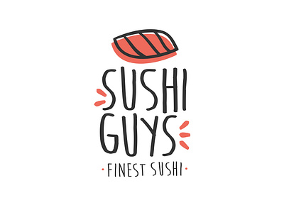 Logo for an upcoming sushi company 🍣 branding clean design flat icon illustration logo minimal sushi sushi logo sushi roll