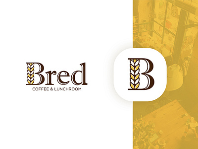 Final logo design for a coffee and lunchroom