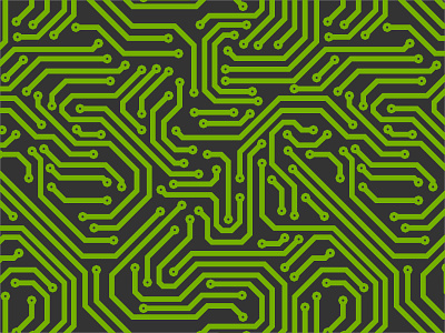 Printed circuit board - seamless pattern