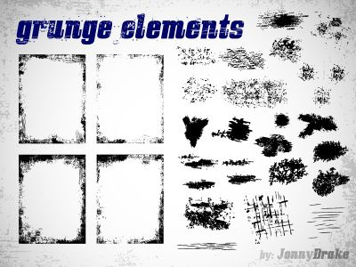 free grunge elements grunge free elements old retro style
