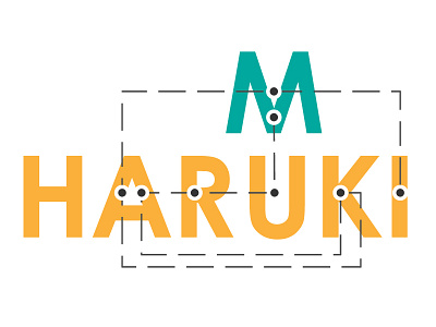 Haruki Murakami haruki murakami typo typography