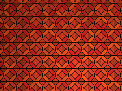 Abstract pattern abstract background circles orange pattern red