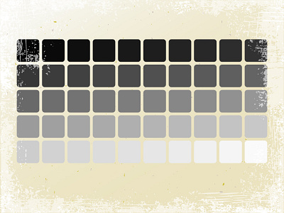 Fifty shades of gray 50 color fifty gradient gray of shades squares