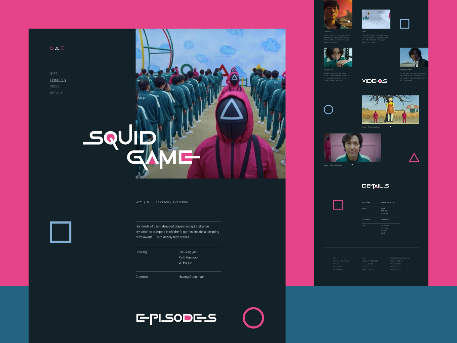 Squid Game Website