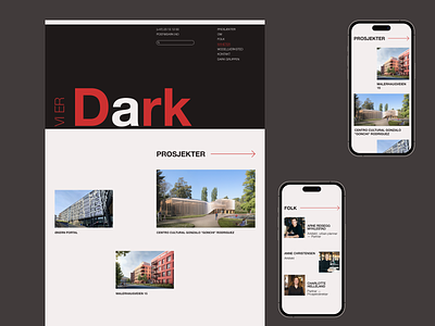 Dark Redesign Concept (Swiss Style) clean design minimal swiss swiss style typography ui web website