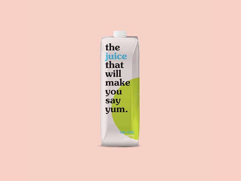 Yum Juice Packaging Concept